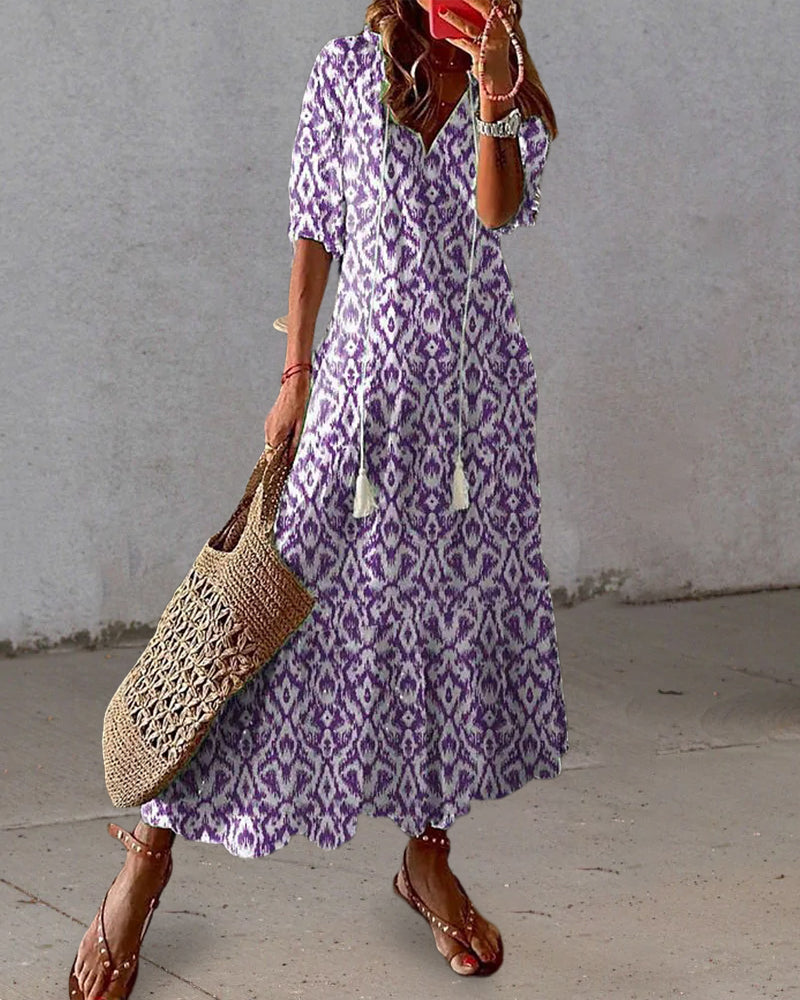 Flattering Boho Tummy Dress