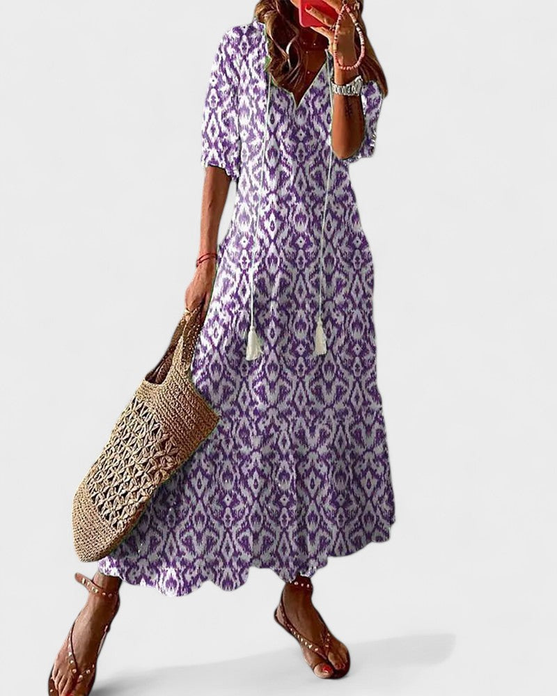 Flowy Boho Maxi Dress