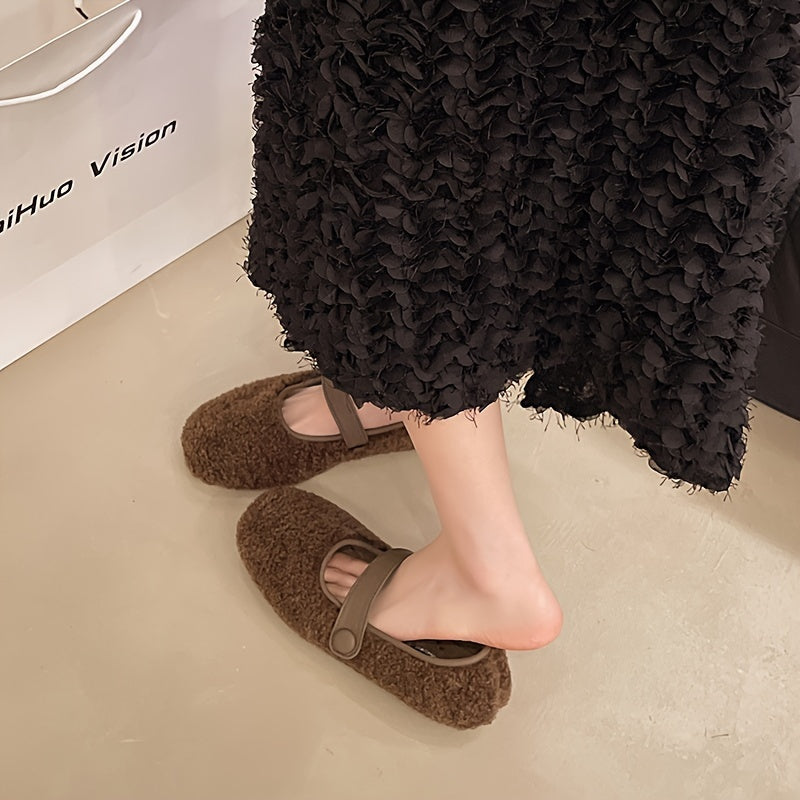 Plush-Soft Slip-On Flats