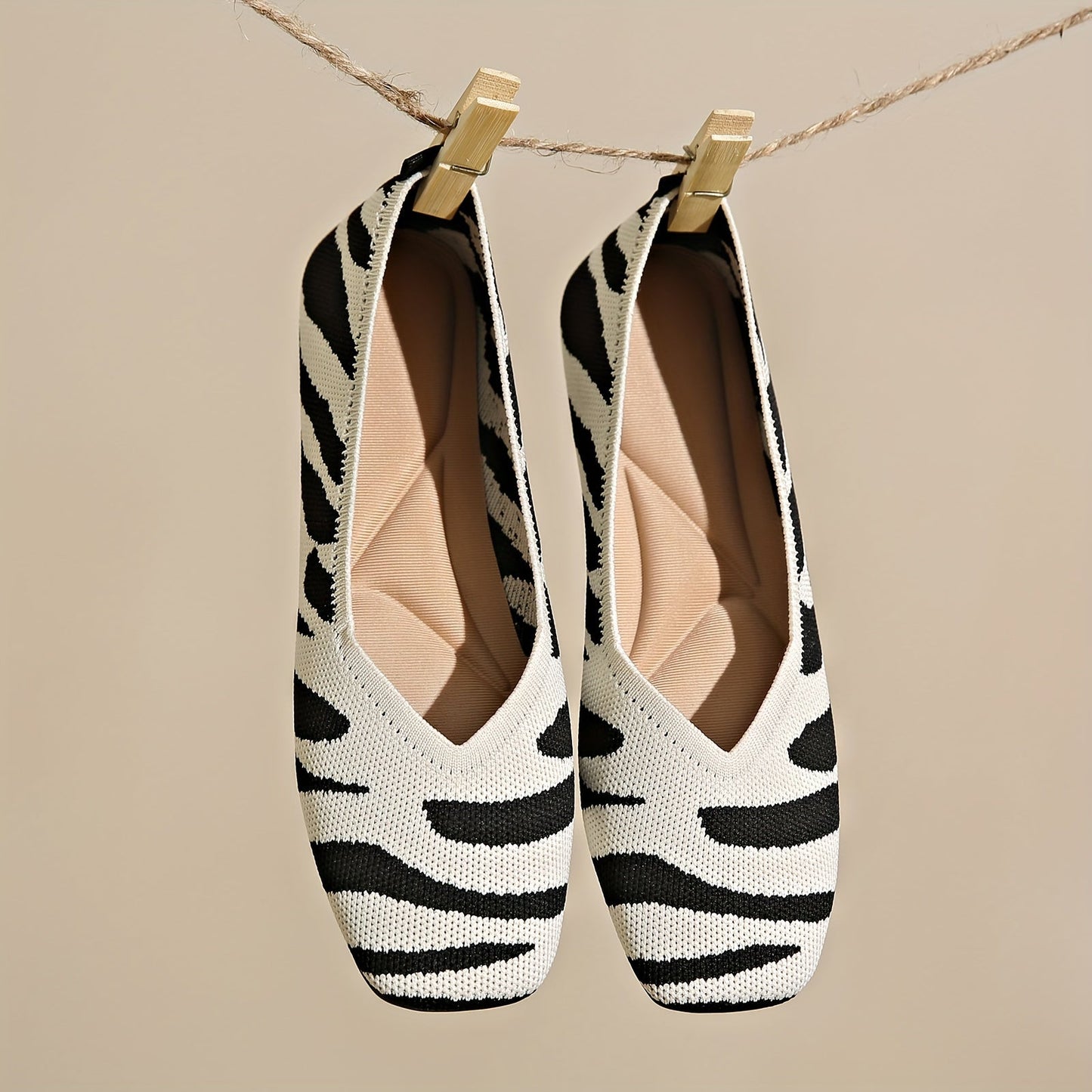 Easy-Care Slip-On Flats