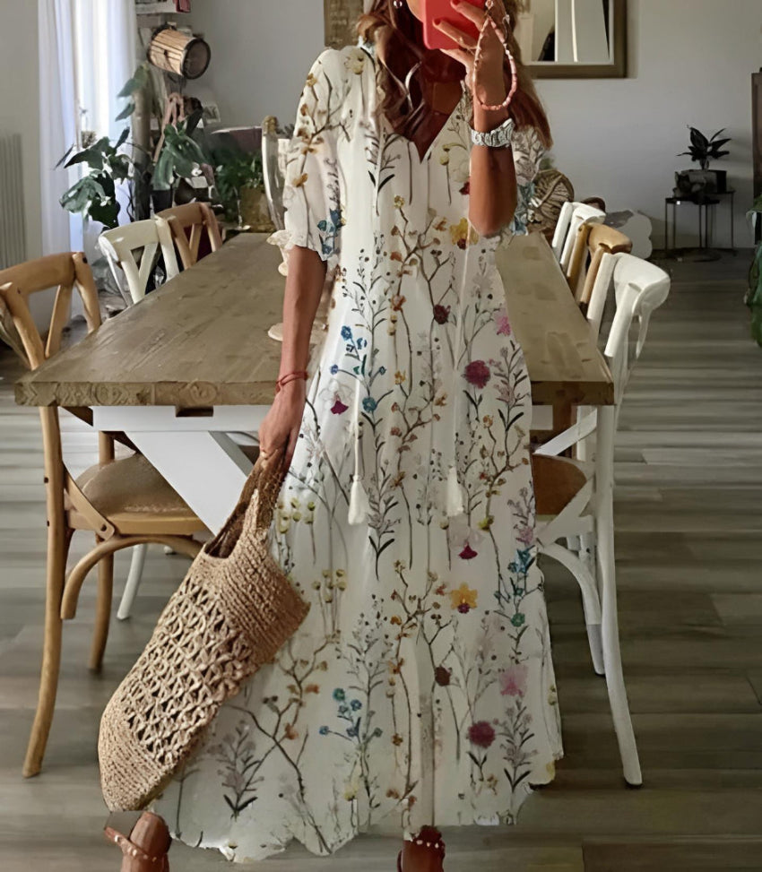 Effortless Boho Chic Summer Dress