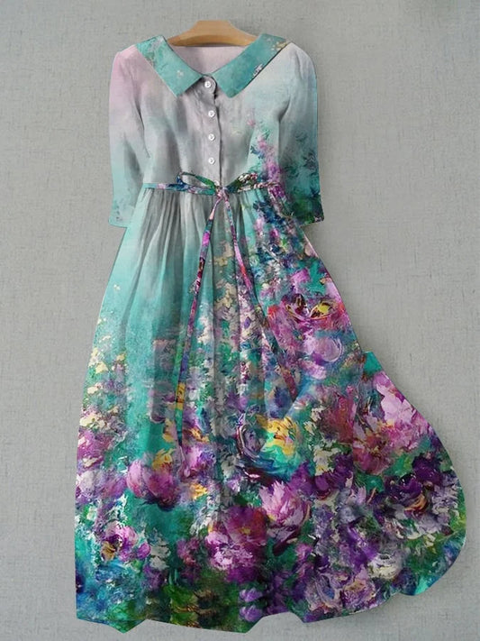 Waist-Defining Dress