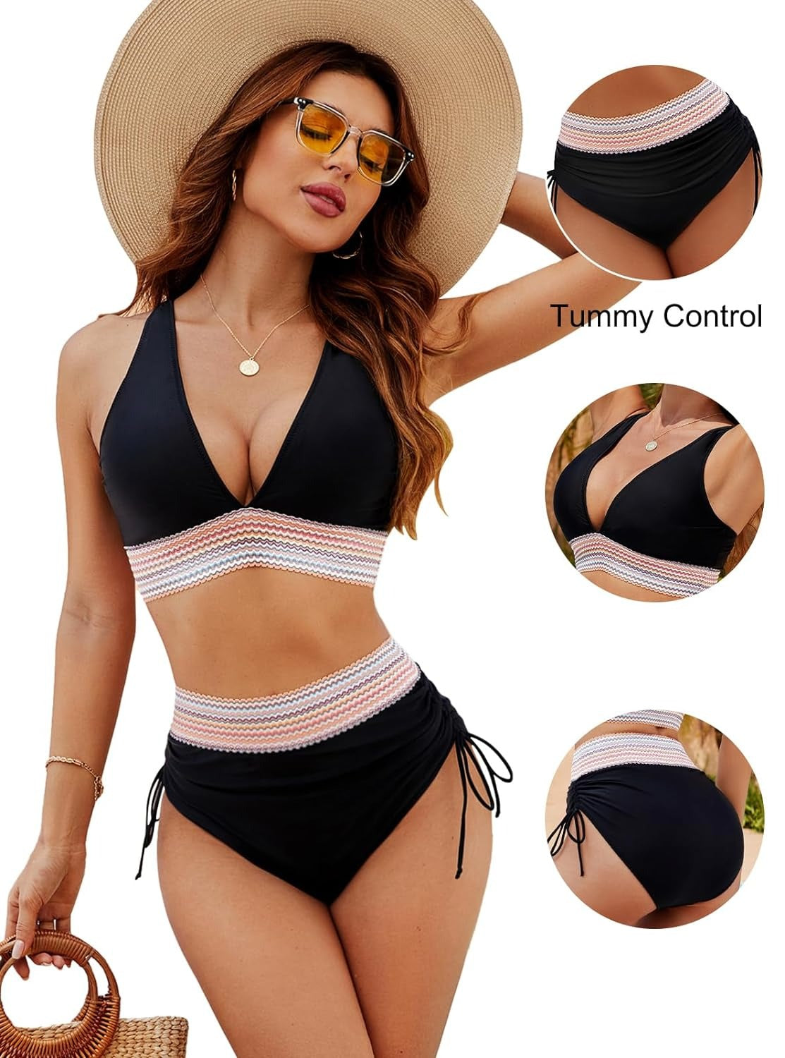 Elegant Tummy-Cover Swimsuit