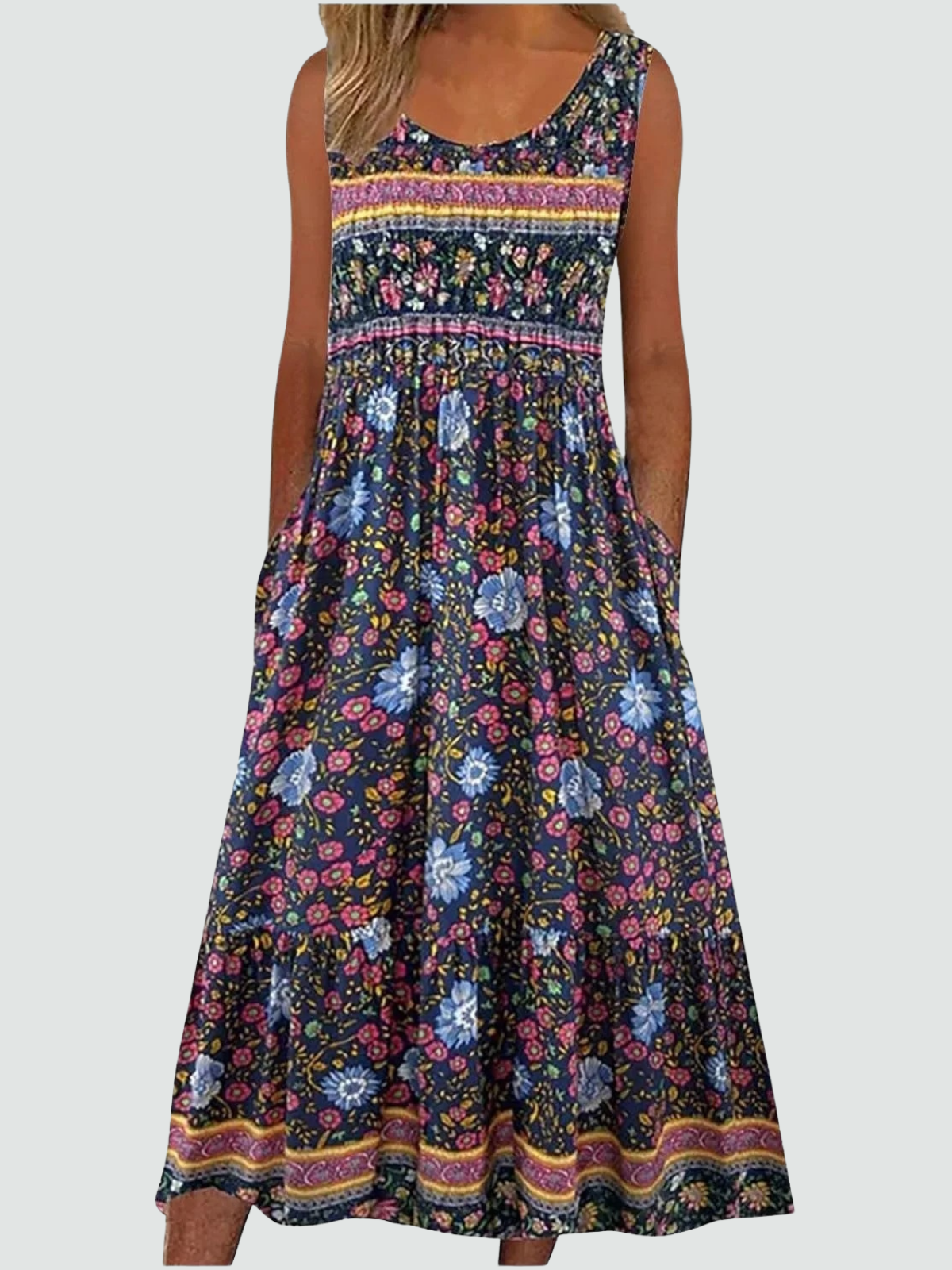 Effortless Boho Chic Summer Dress