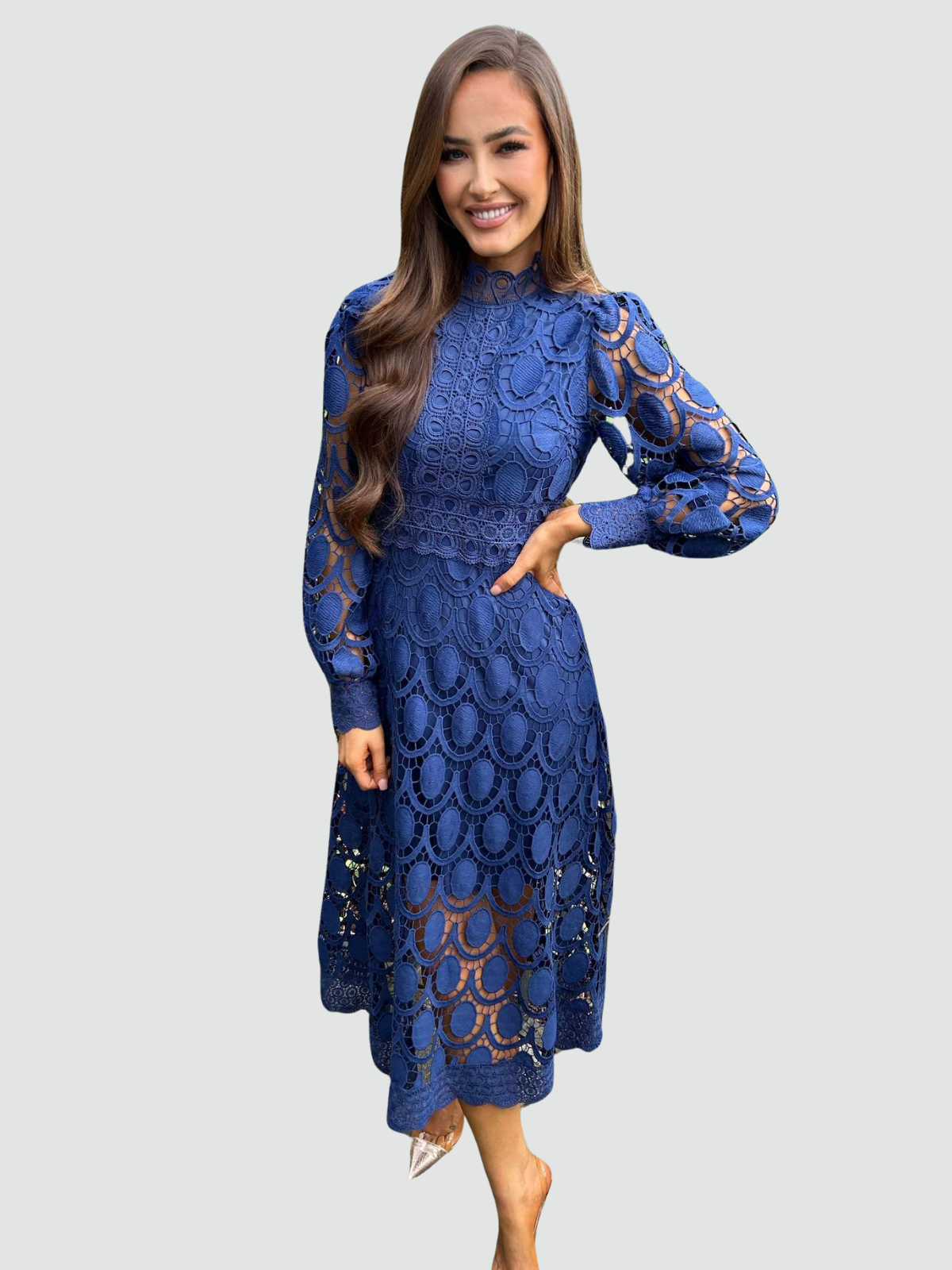 Timeless Lace Dress for Radiance