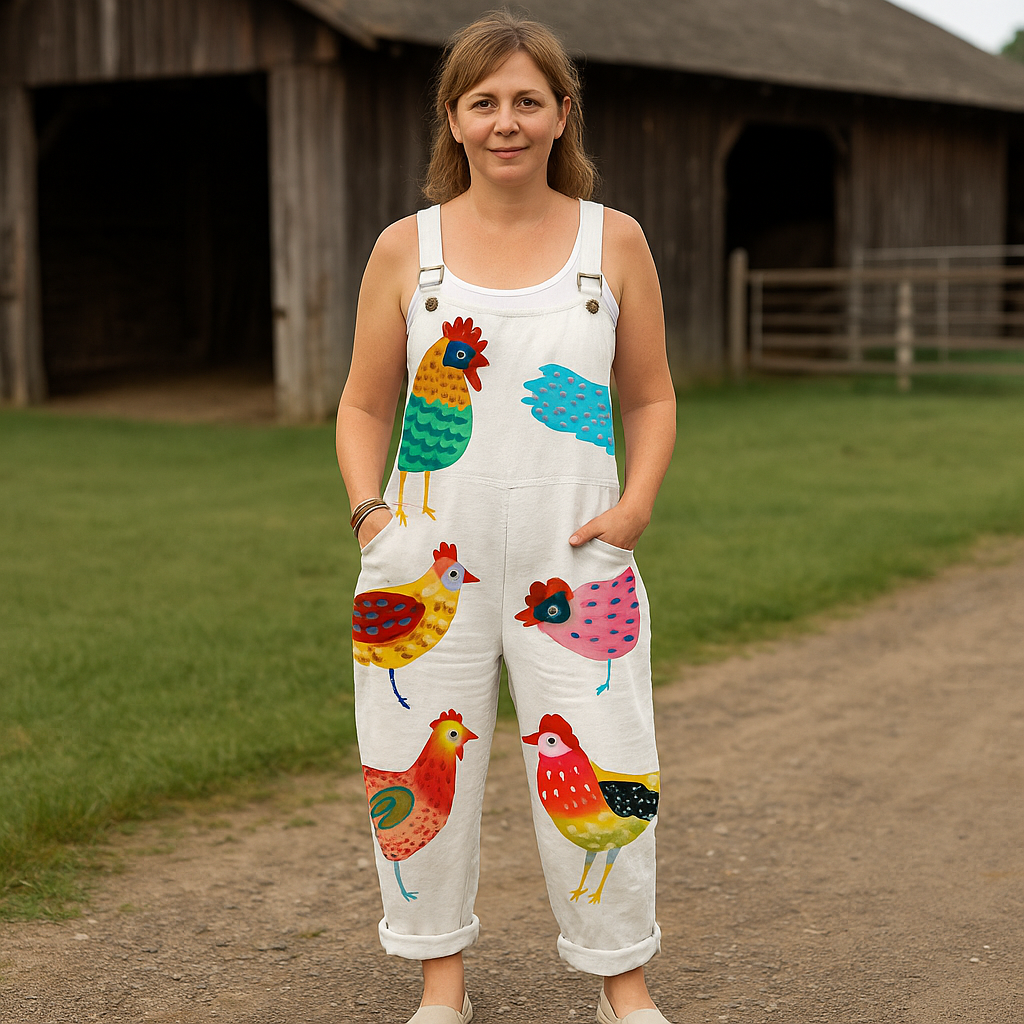 Vintage Comfort Jumpsuit