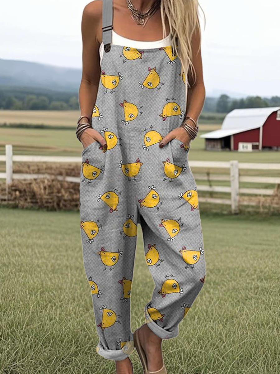 Vintage Flora Jumpsuit