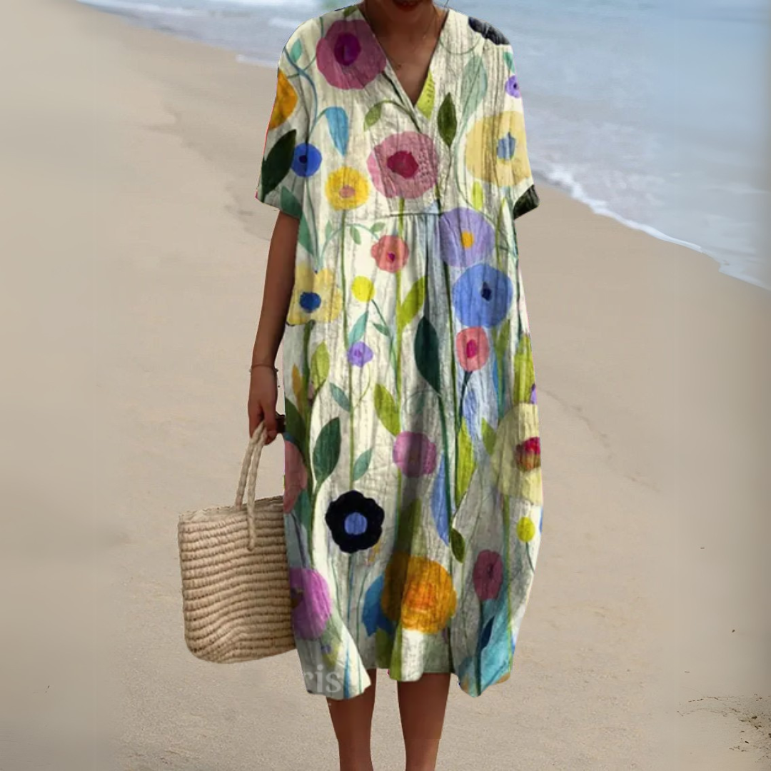 Breezy Floral Summer Dress