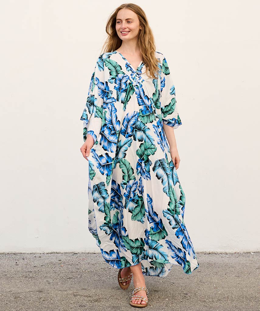 Eco-Soft Caftan Dress