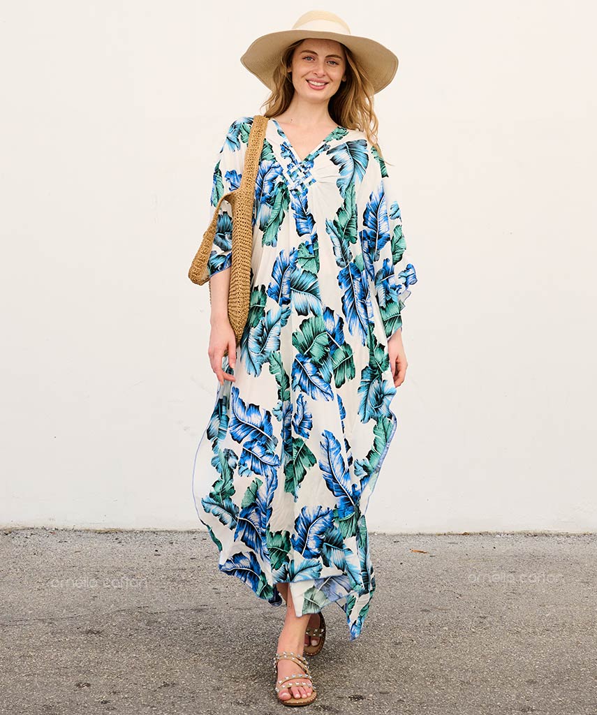 Eco-Soft Caftan Dress