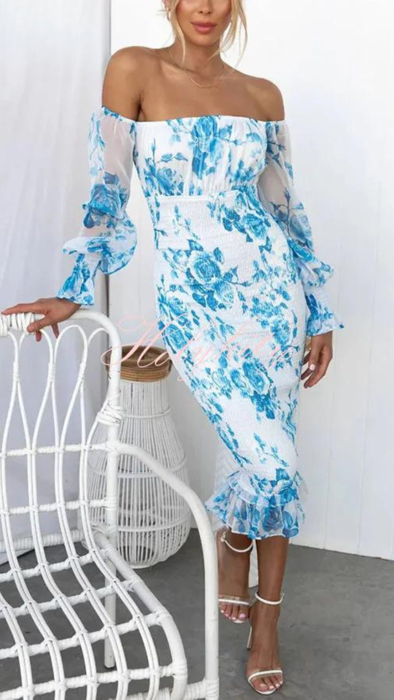 Effortless Elegance Floral Dress