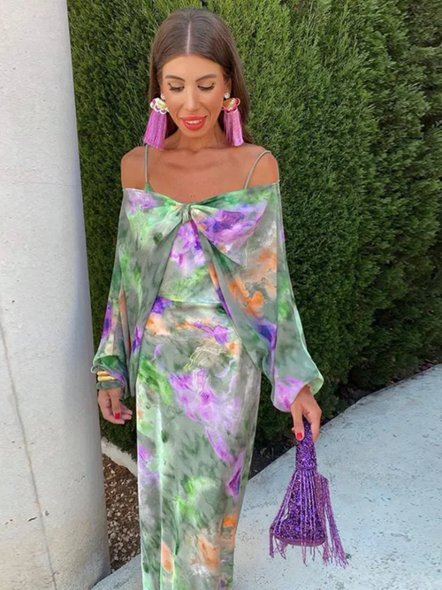 Vibrant Maxi Dress