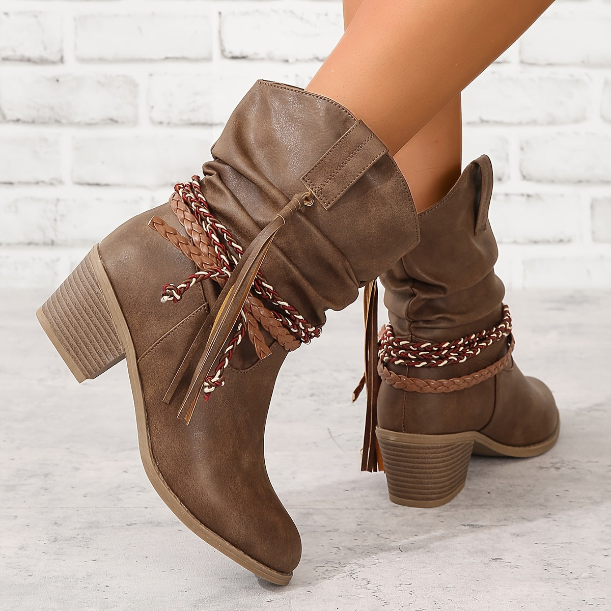 Easy-On Block-Heel Boots