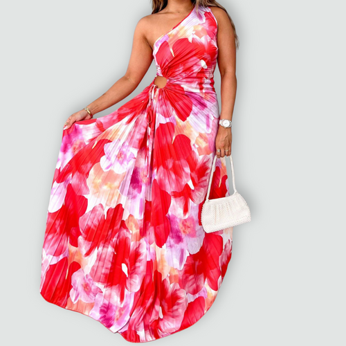 Chic One-Shoulder Summer Dress