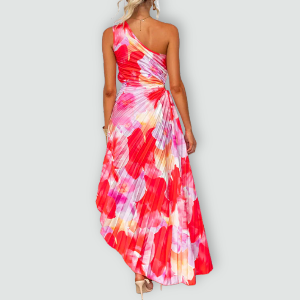 Chic One-Shoulder Summer Dress