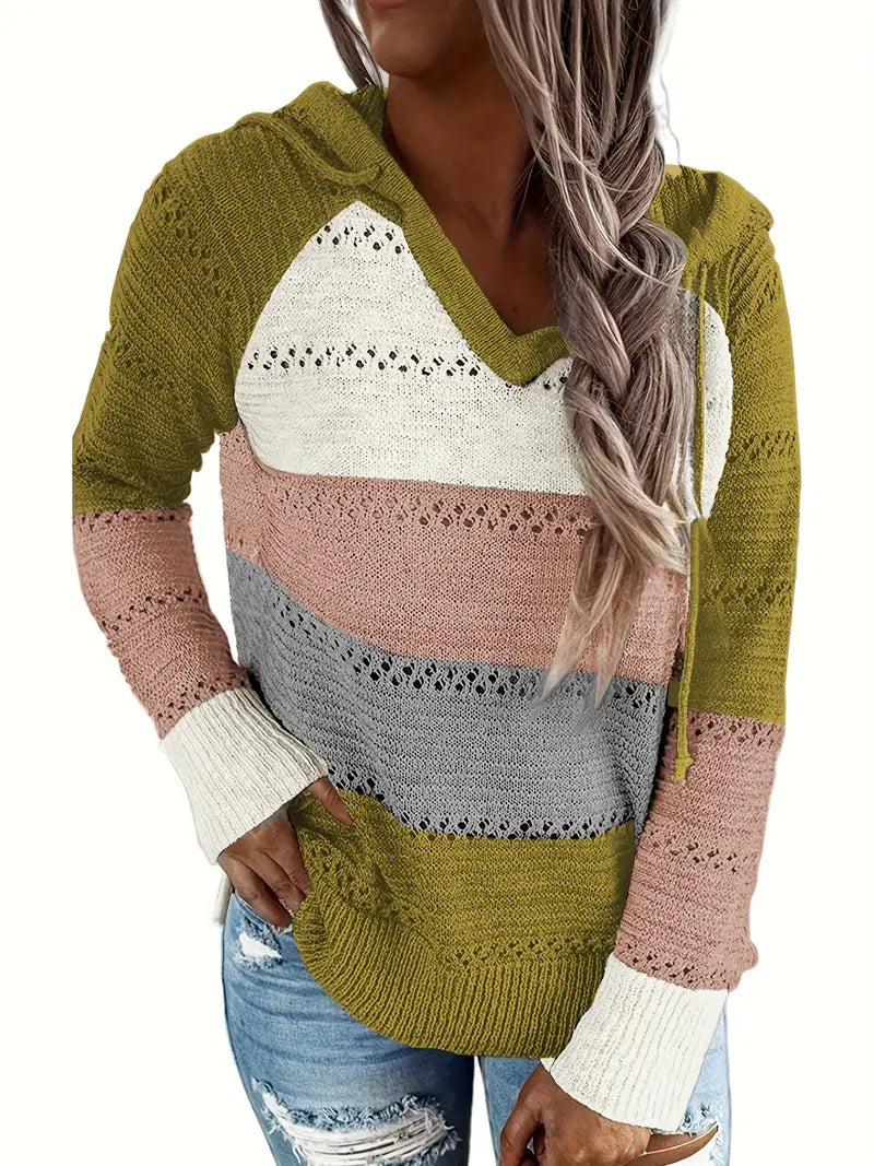 Flattering Hooded Jumper