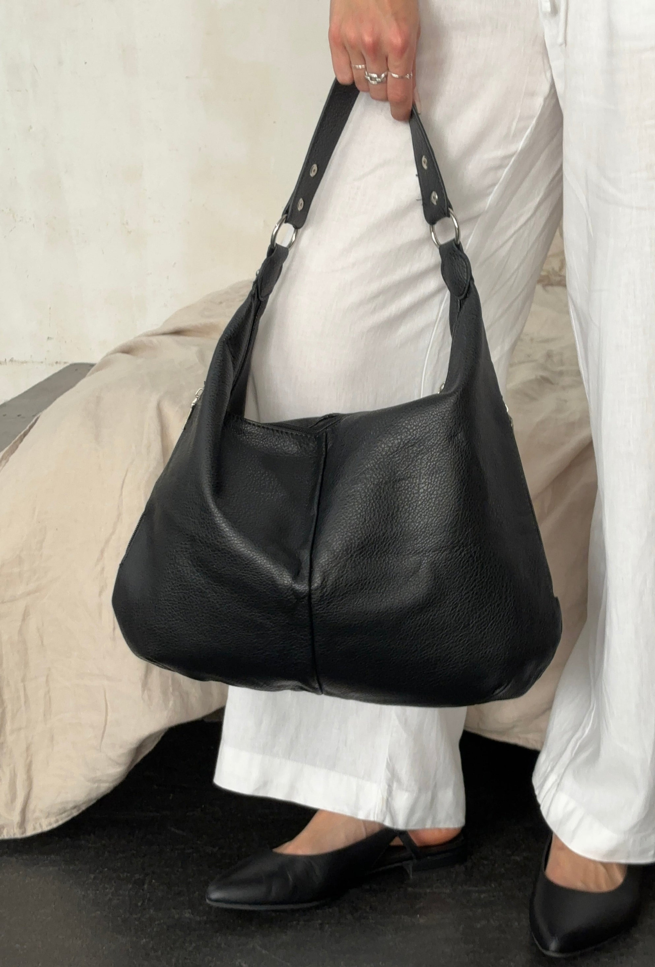 Laptop-Ready Shoulder Bag