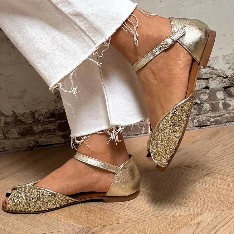 Elegant Glitter Sandals