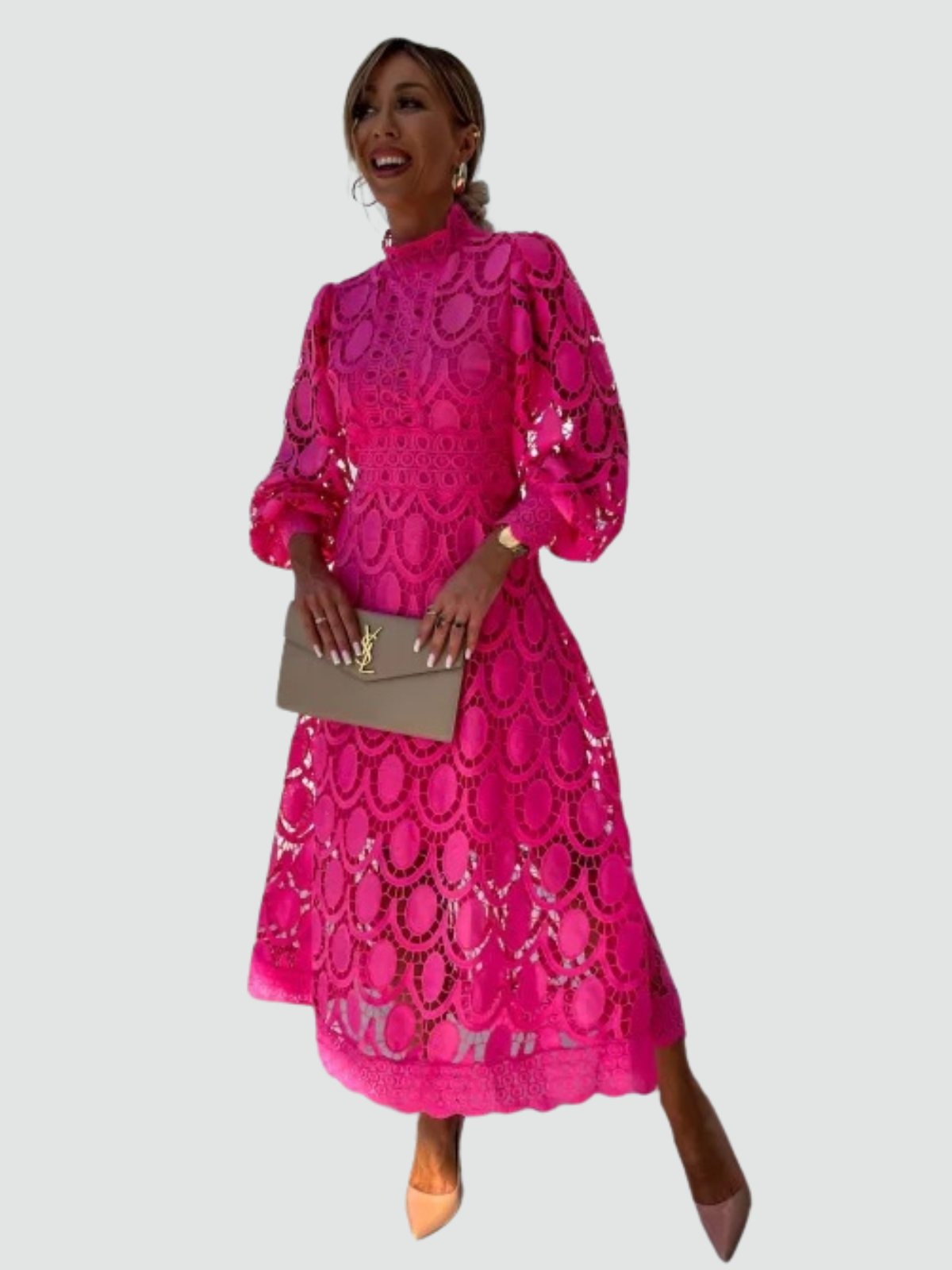 Timeless Lace Dress for Radiance