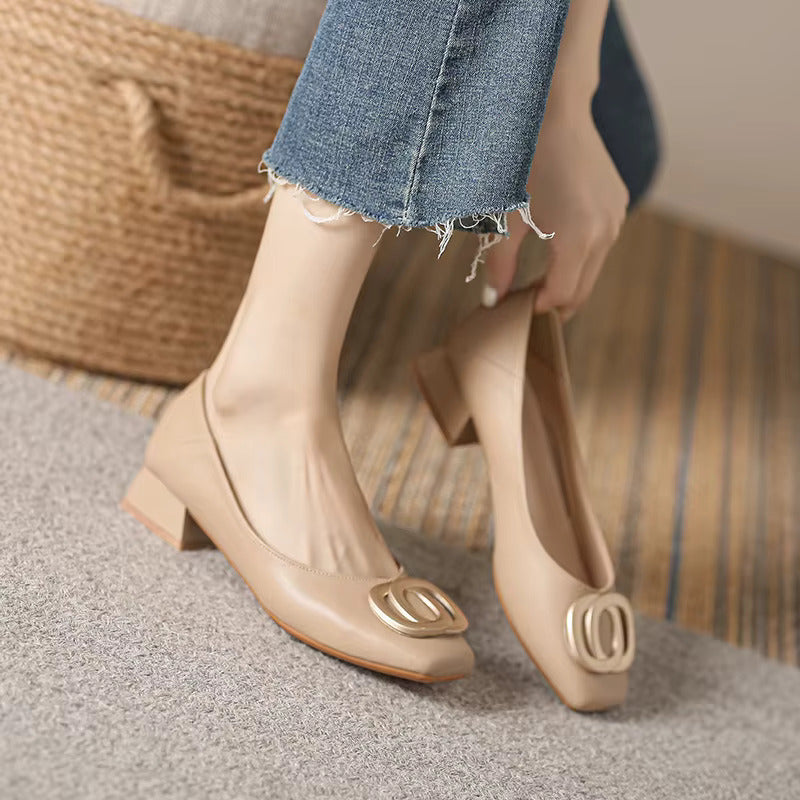 Elegant-Comfy Mid Heels