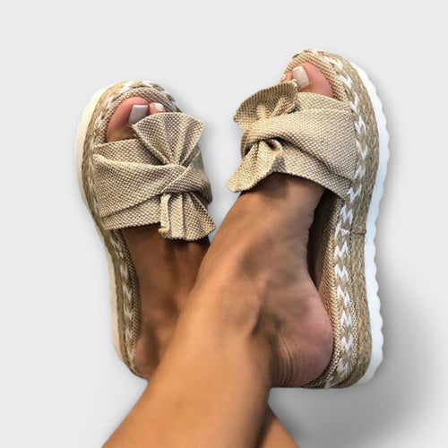 Ergo-Comfort Bow Sandals