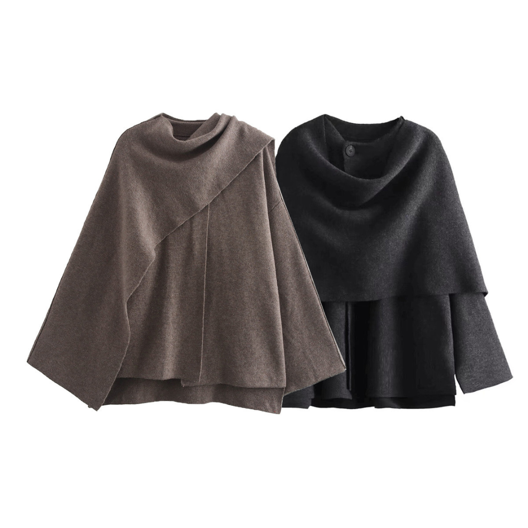 Cosy-Warm Cape Coat
