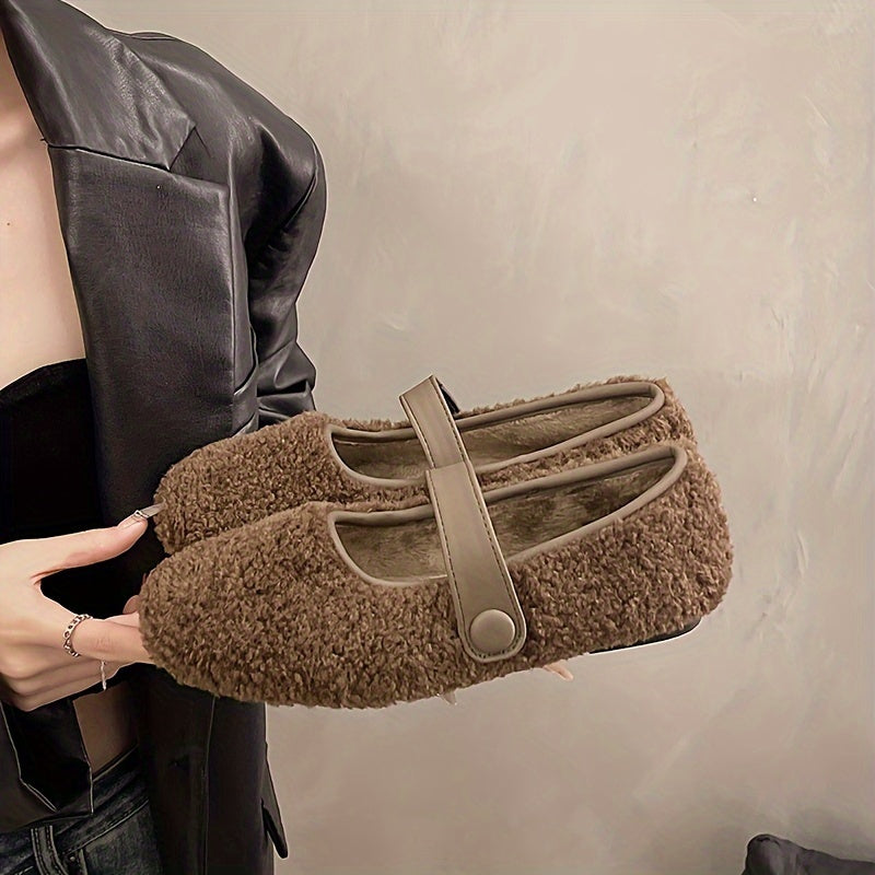 Plush-Soft Slip-On Flats