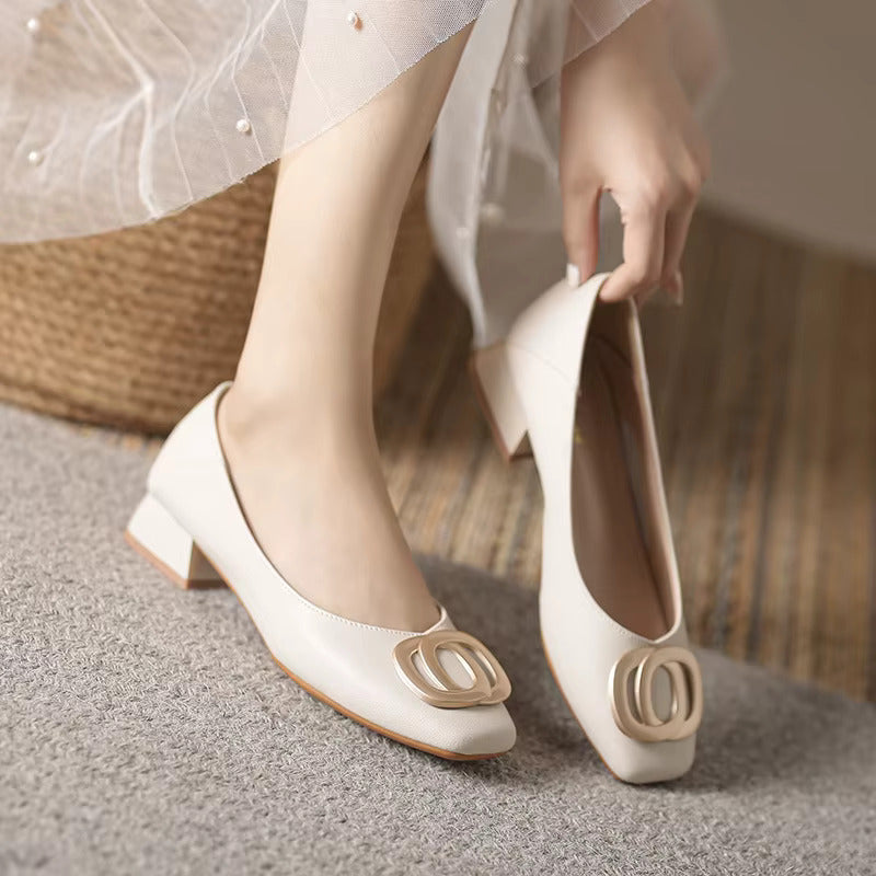 Elegant-Comfy Mid Heels