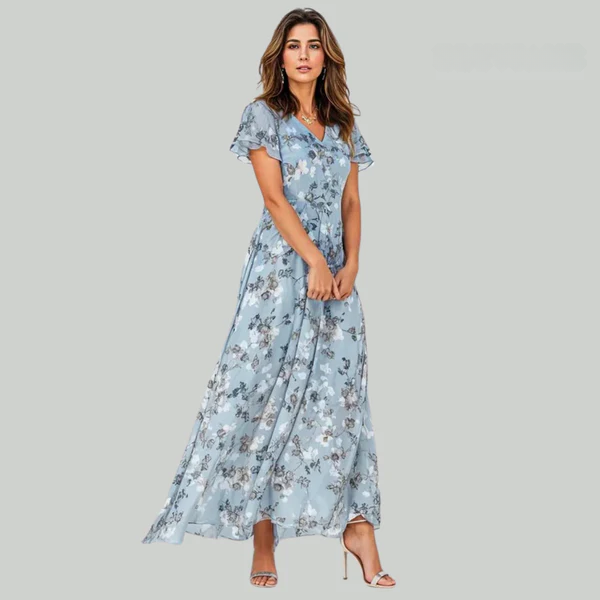 Flattering Tummy-Hiding Summer Dress