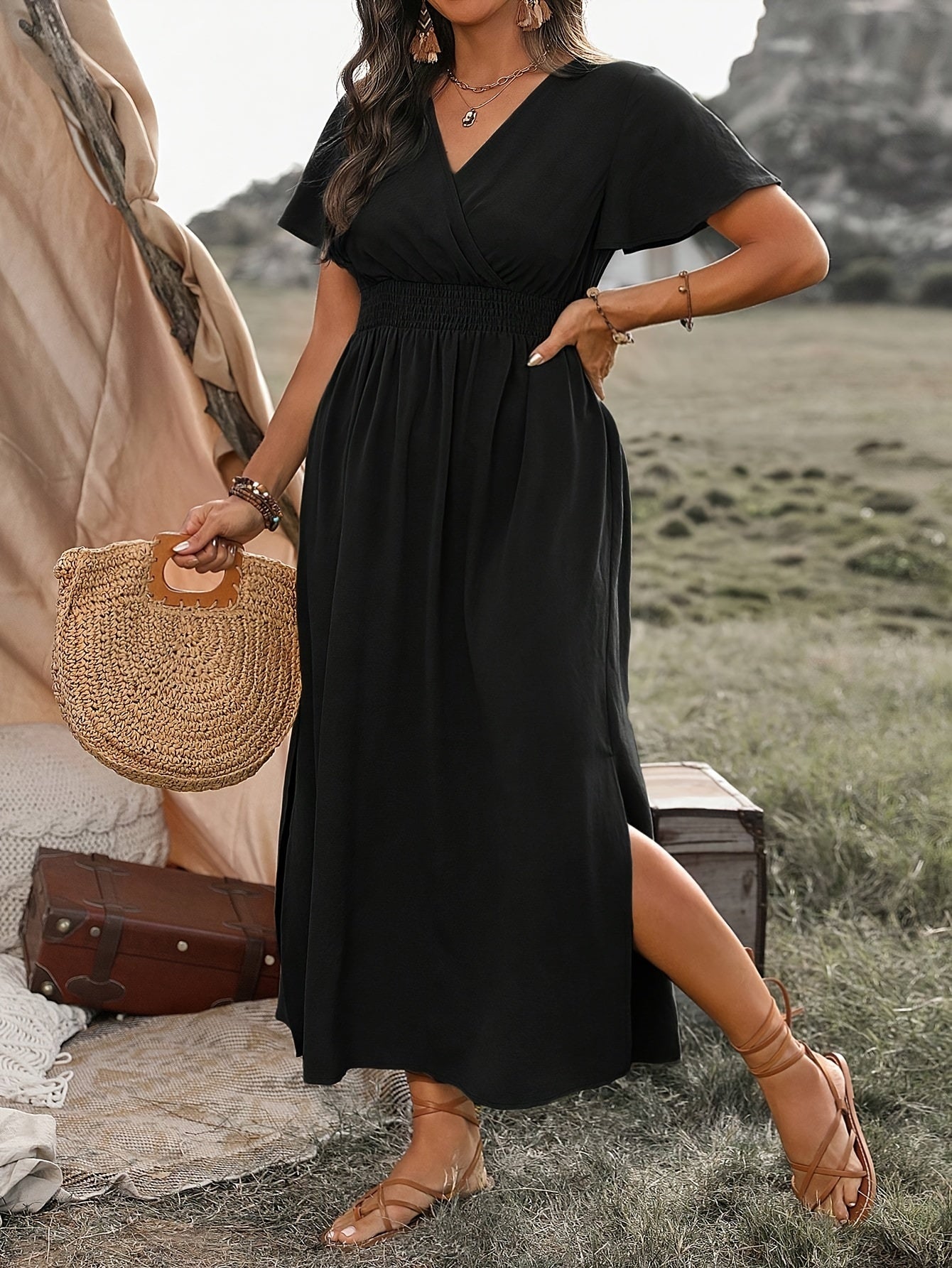 Elegant-Breathable Summer Dress