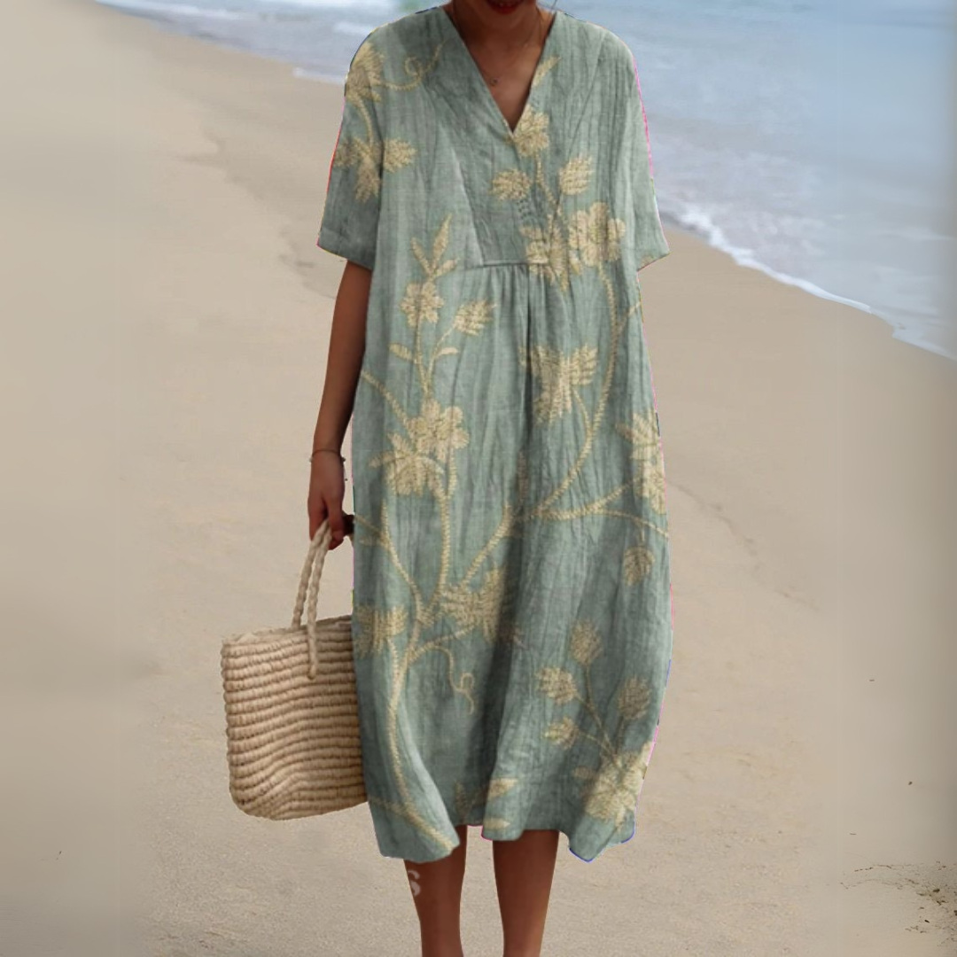 Breezy Floral Summer Dress