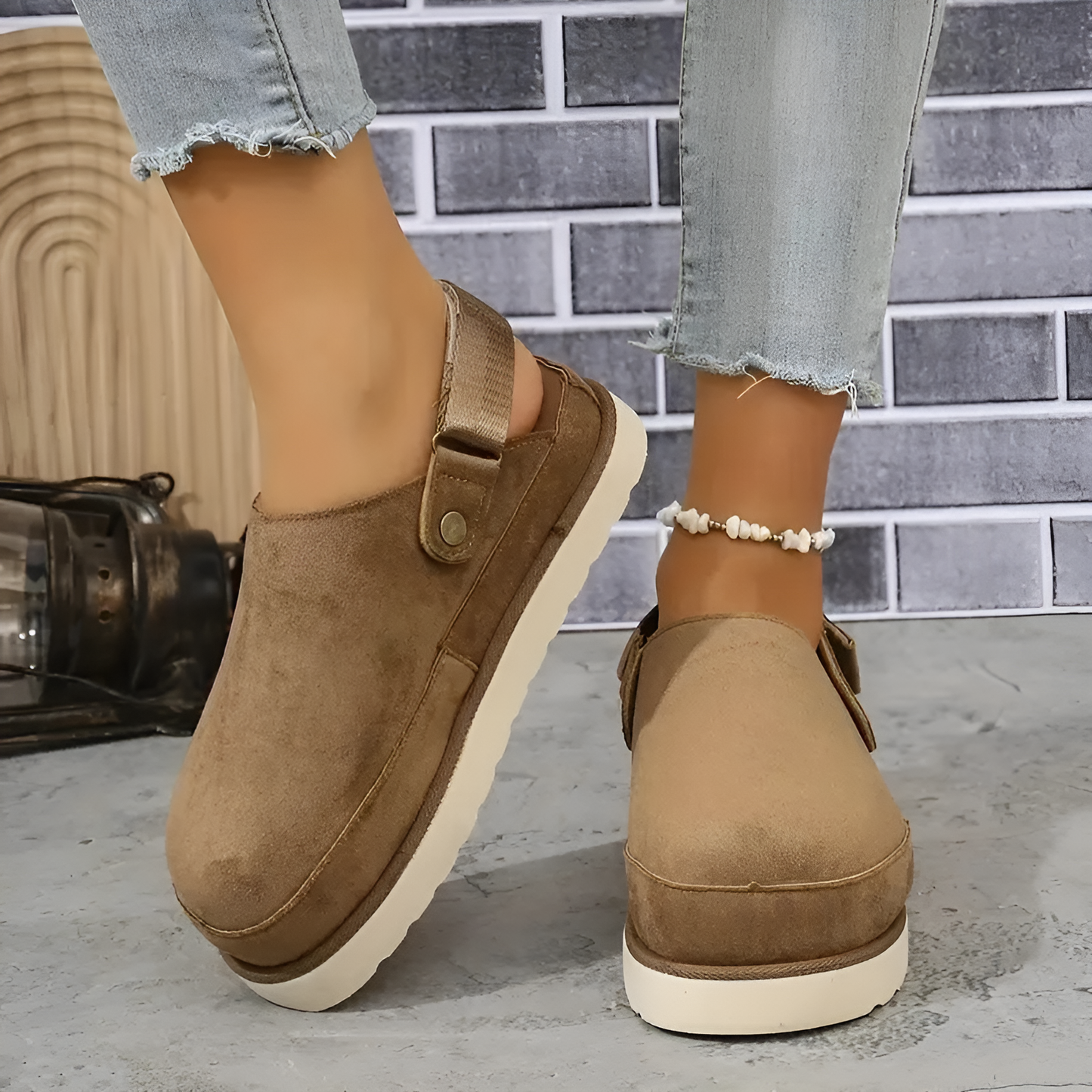 Comfort-Orthopedic Mule Shoe