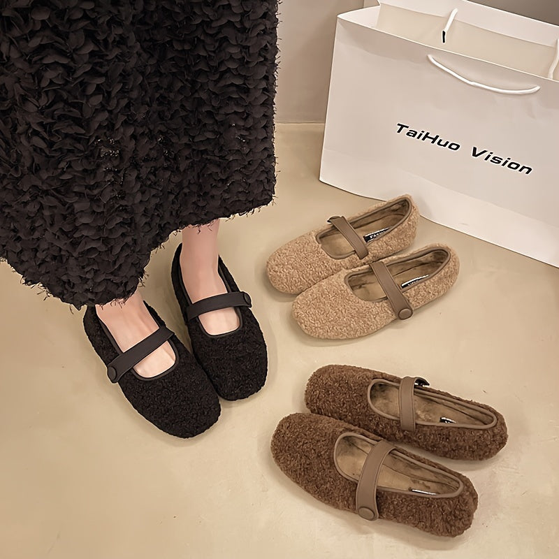 Plush-Soft Slip-On Flats