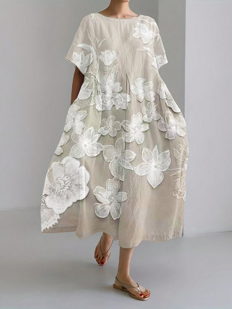 Effortless Elegance Floral Dress