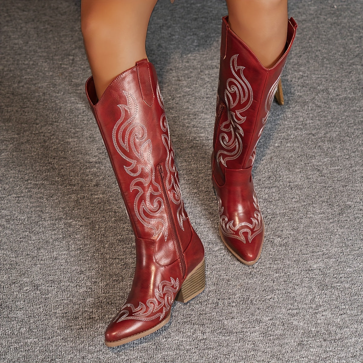 Walkable Block-Heel Boots
