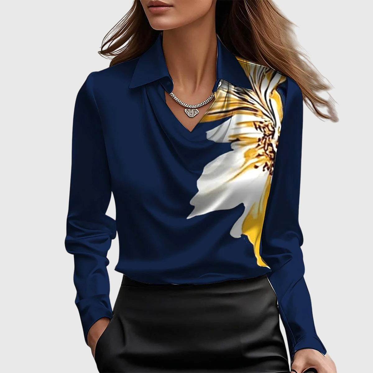 Subtle-Shine Blouse