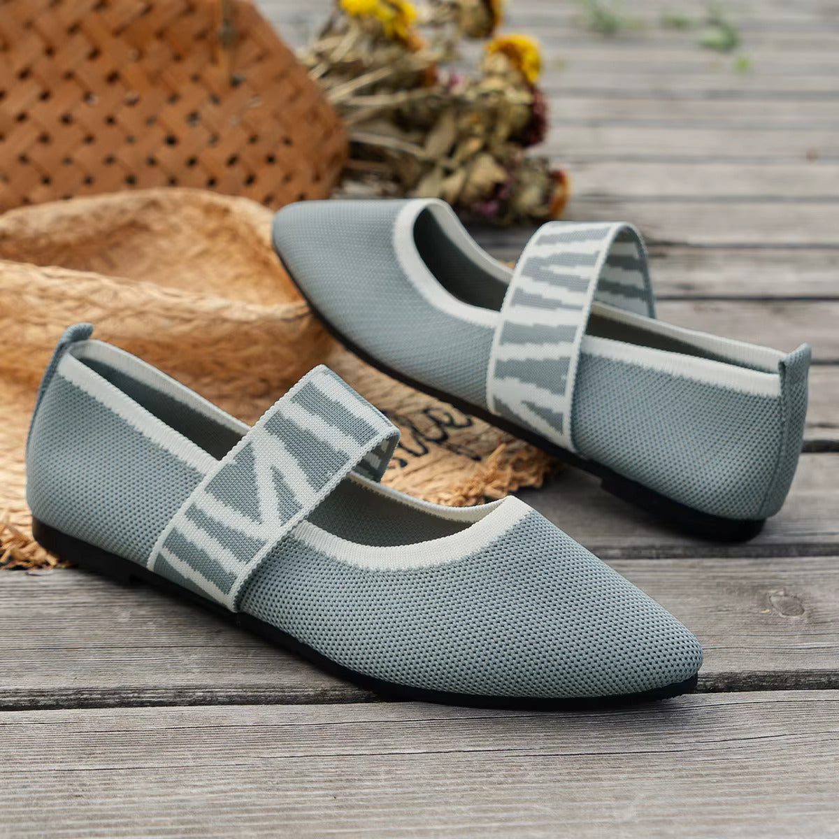 Comfort-Mesh Flats