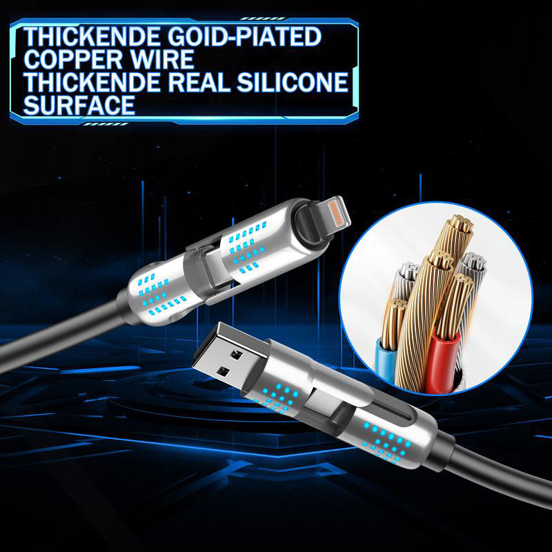 Ultimate 4-in-1 Fast Charging Cable