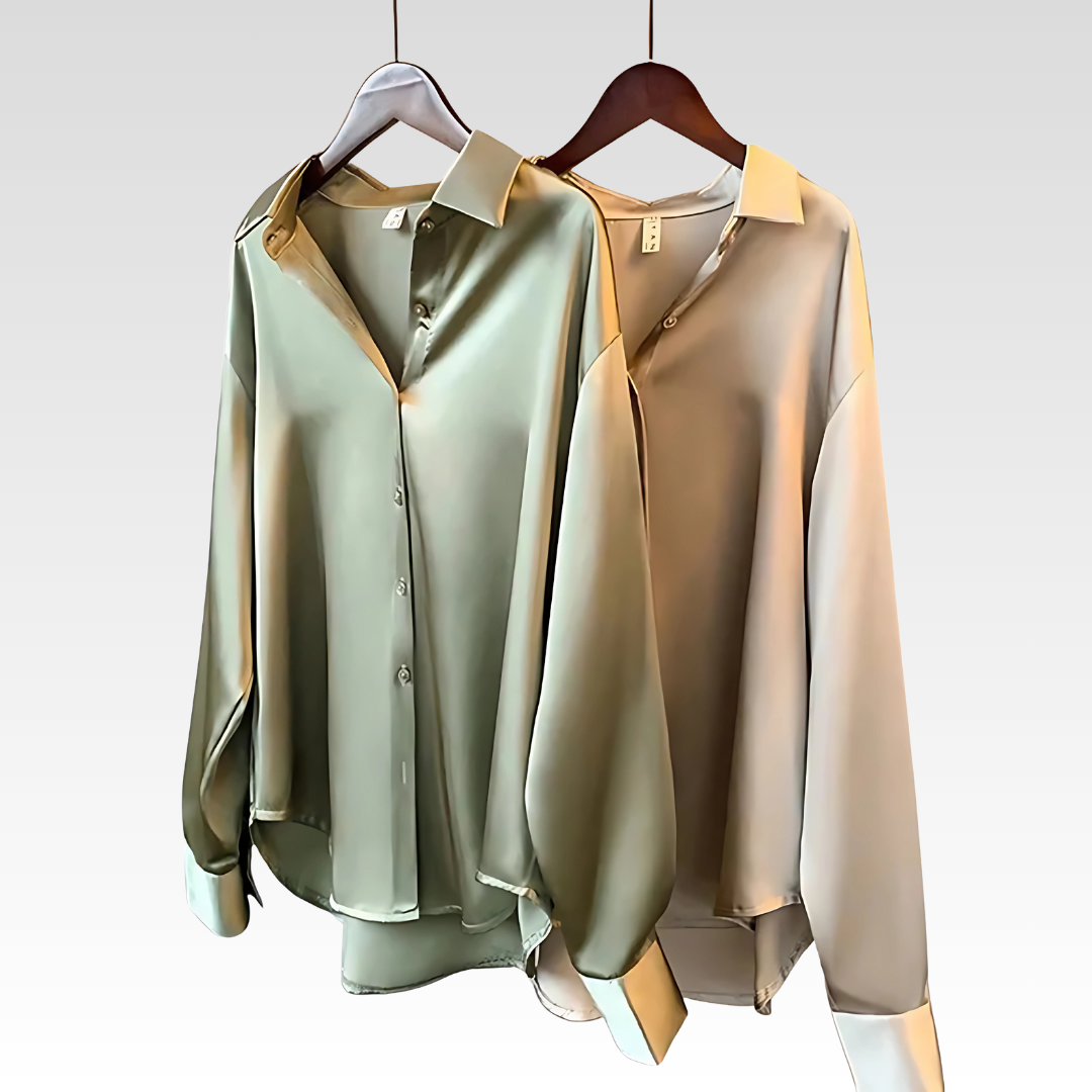 Elegant Satin Shirt