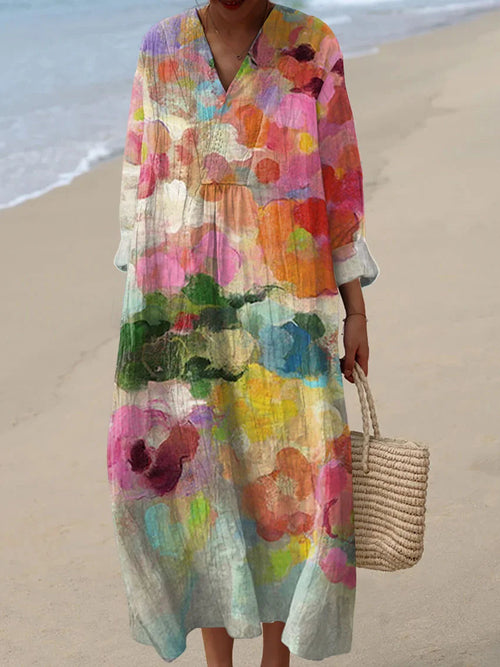 Geo-Art Comfort Dress