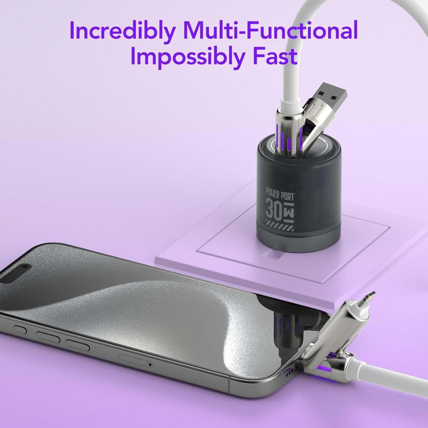 Ultimate 4-in-1 Fast Charging Cable