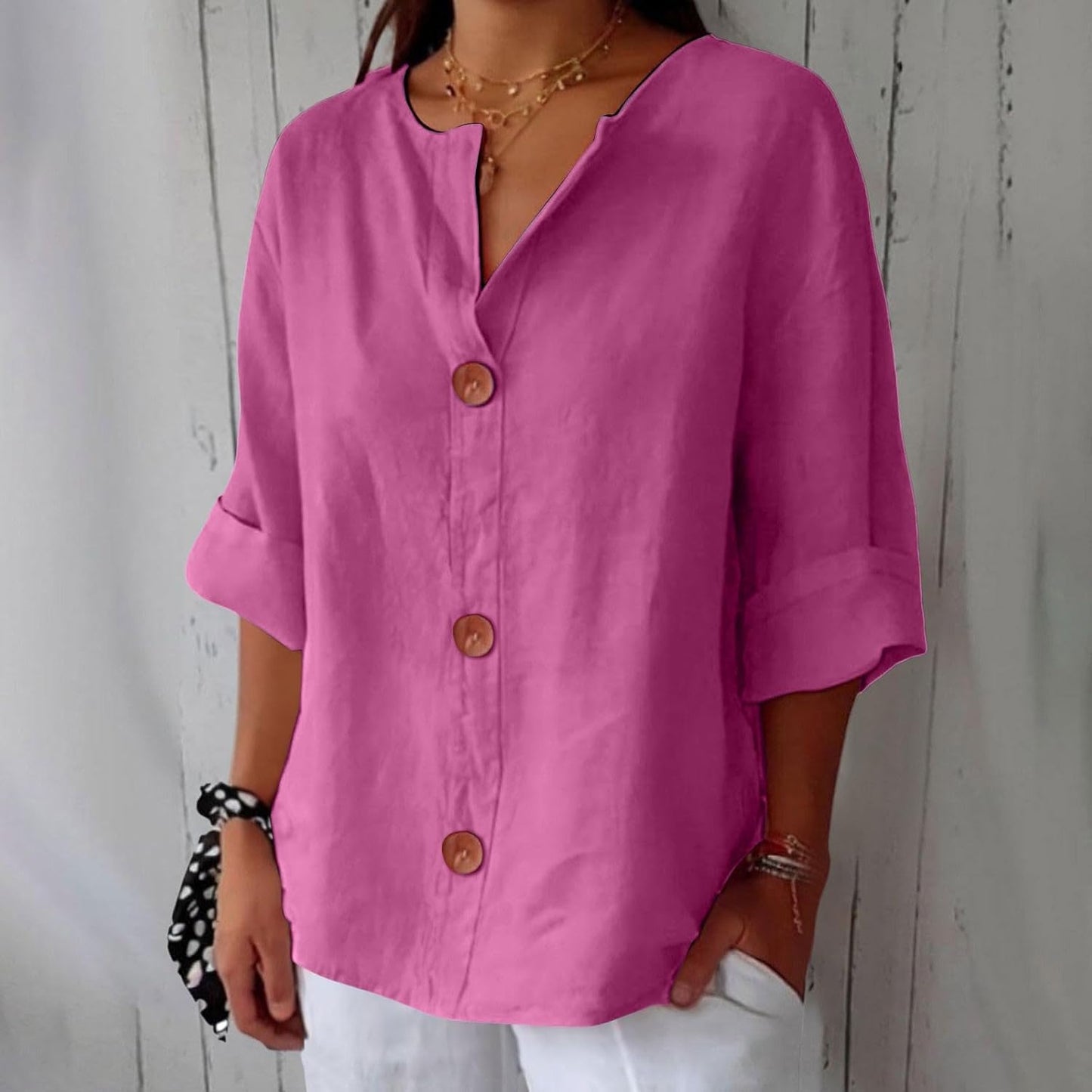 Cooling Linen Blouse