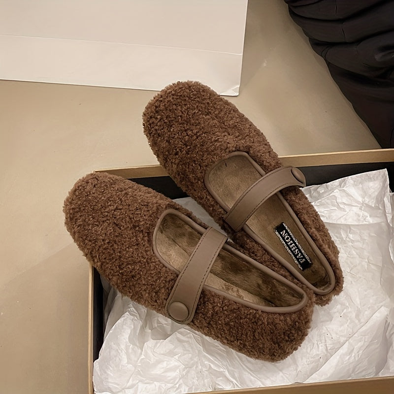 Plush-Soft Slip-On Flats