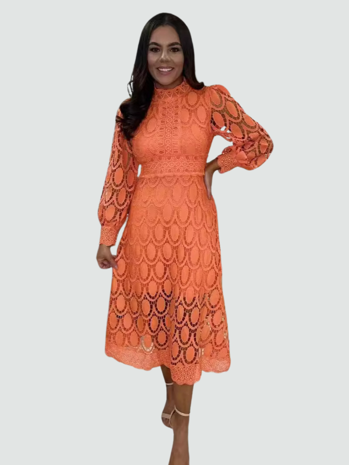 Timeless Lace Dress for Radiance