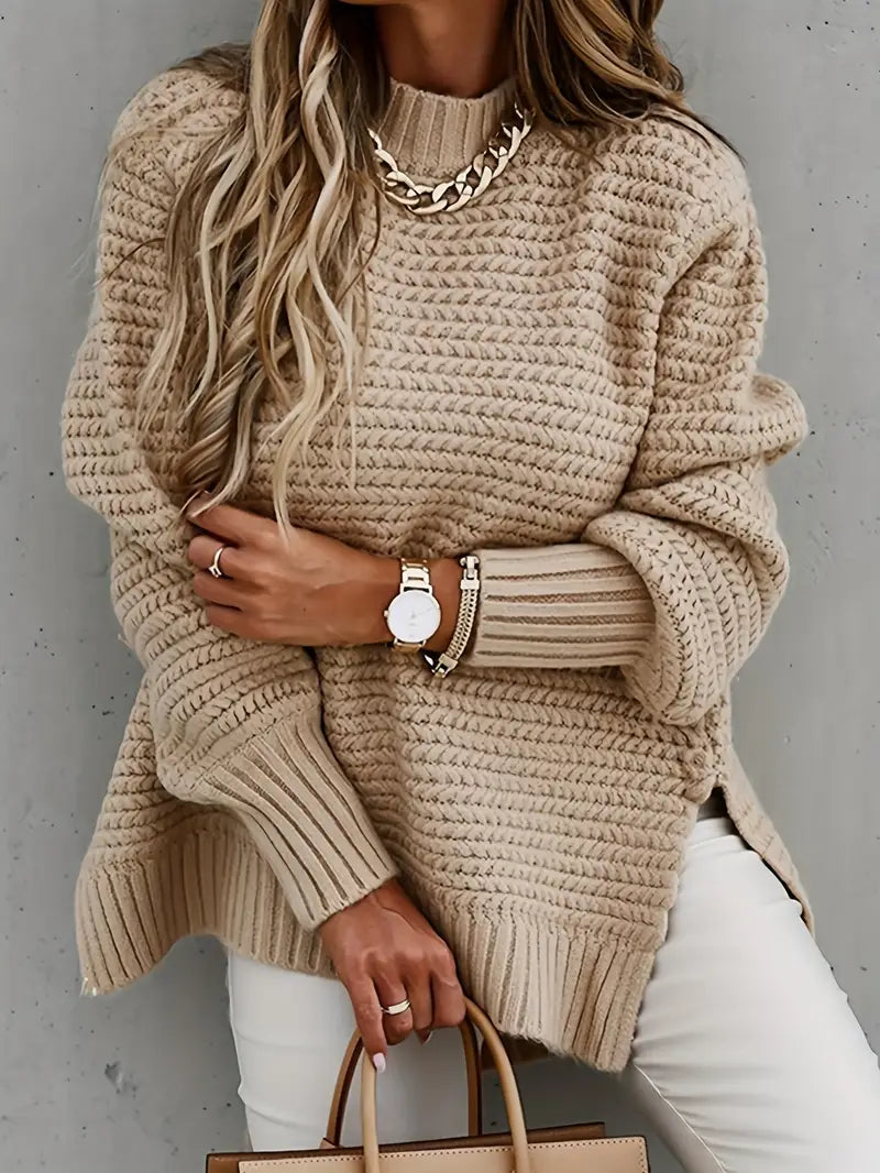 Figure-Flattering Longline Jumper