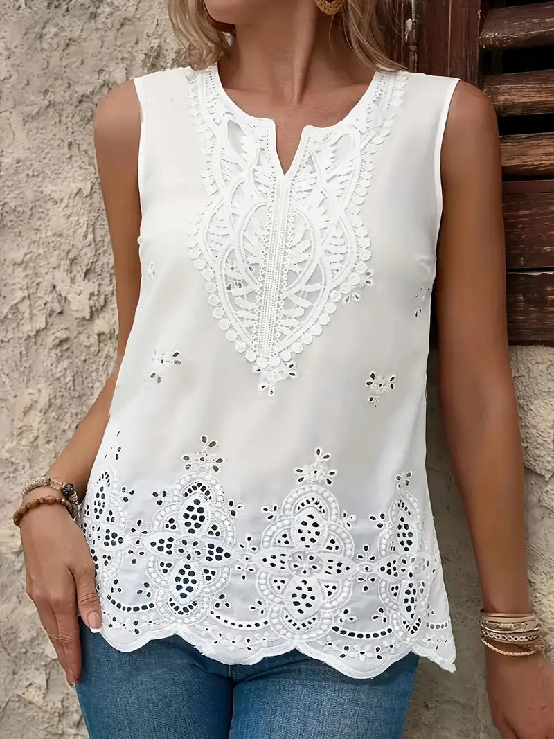 Breathable Floral Blouse