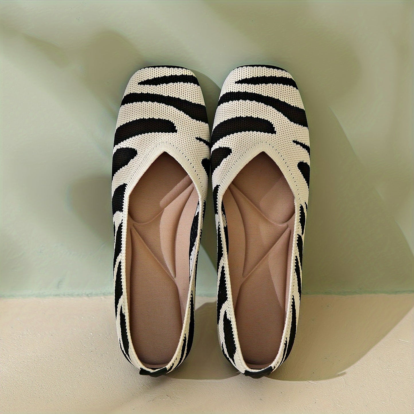 Easy-Care Slip-On Flats