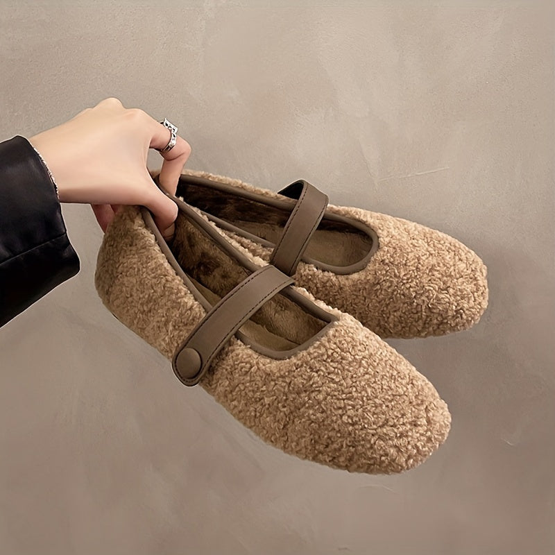 Plush-Soft Slip-On Flats