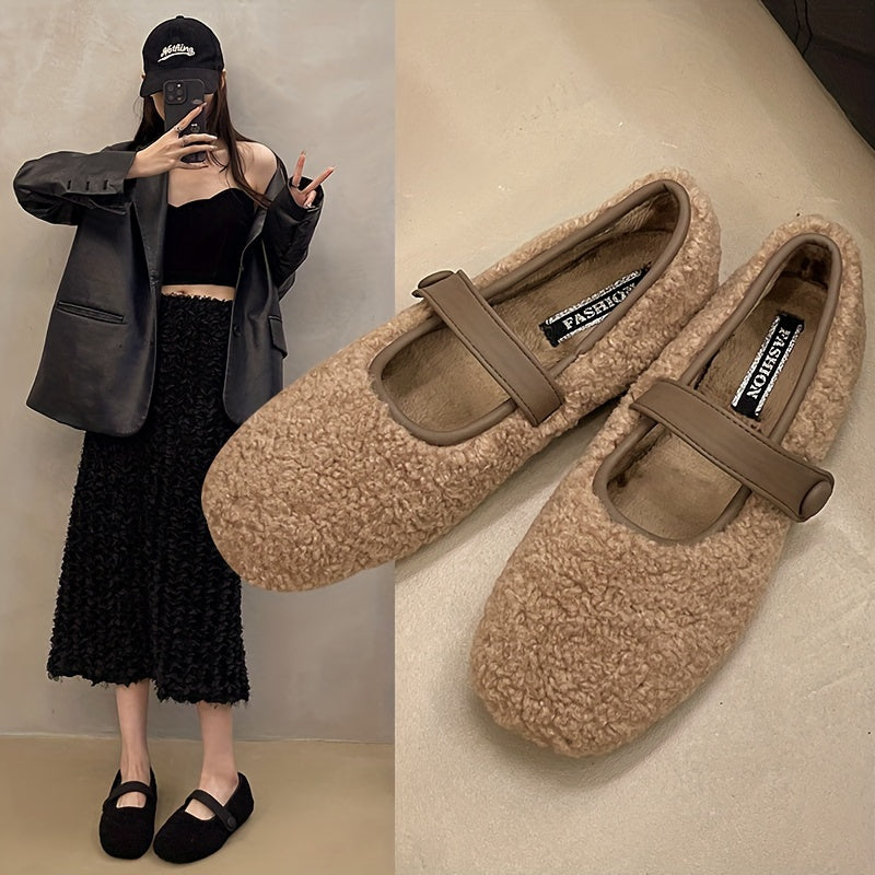 Plush-Soft Slip-On Flats