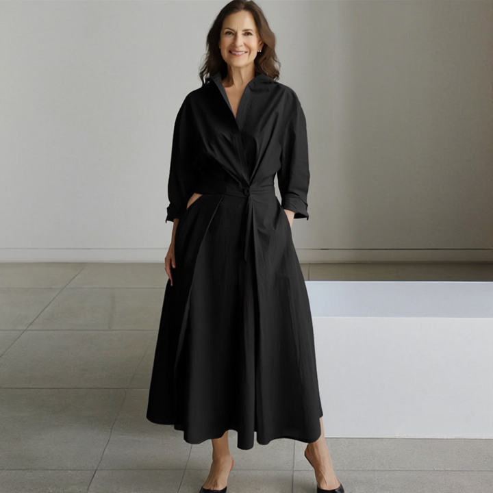 Elegant Flowing Long Dress